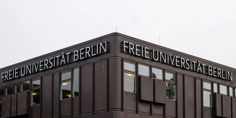 Die Freie Universität Berlin kündigte ein rasches Vorgehen an.