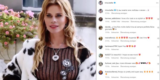 Irina Beller sorgt in den Medien immer wieder für Schlagzeilen. Irina Beller