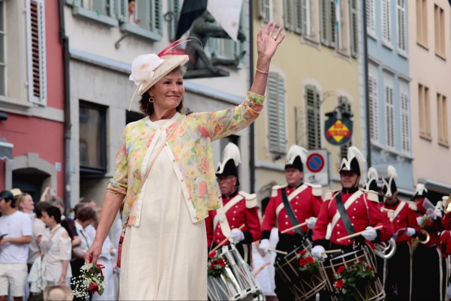 Impressionen vom Maienzug 2026 durch die Aarauer Innenstadt.