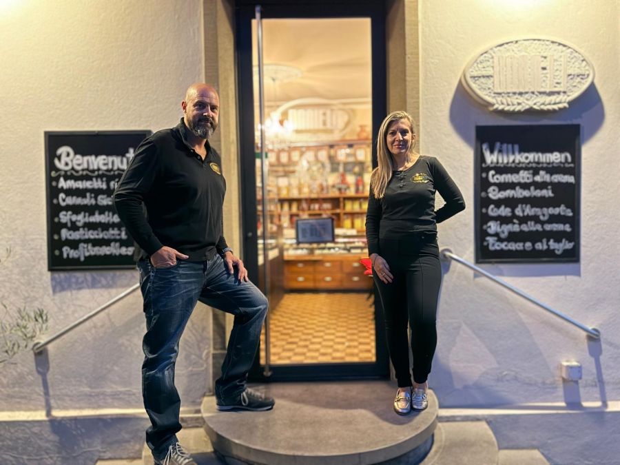 William und Gerarda Danieli führen in zweiter Generation die «Dolceforno Danieli Bäckerei-Konditorei-Pasticceria».
