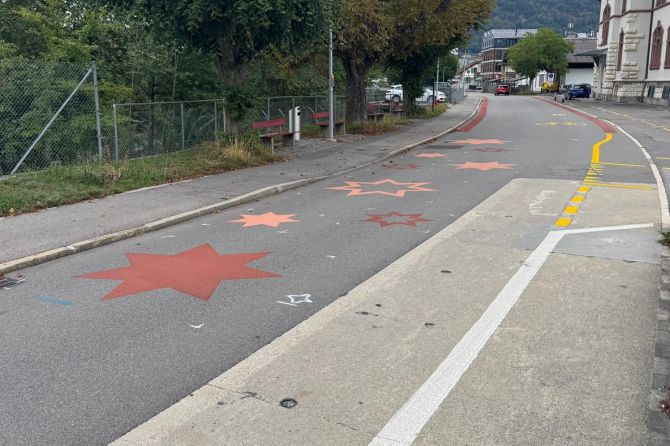 Velostrasse Thun