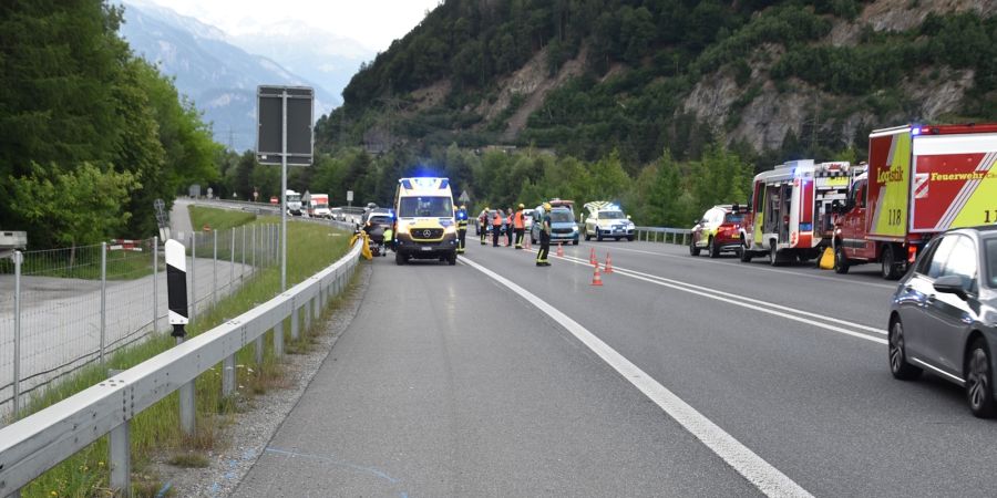 Unfall A13