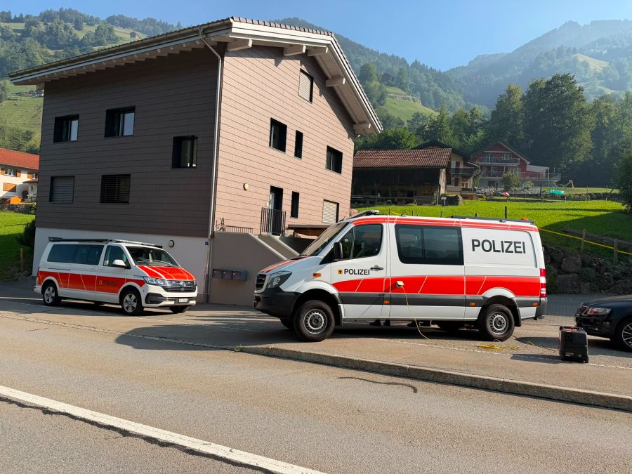 Die Urner Polizei steht im Einsatz.