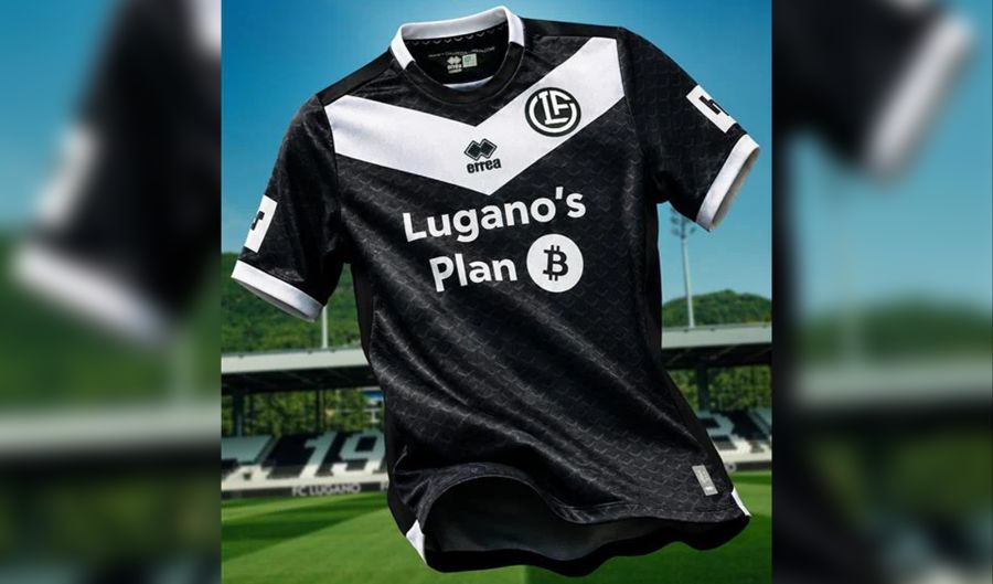 Das neue Heimtrikot des FC Lugano.