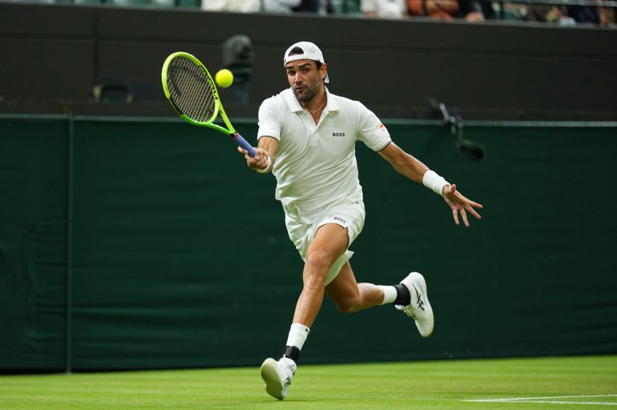 Wimbledon Berrettini Stan Wawrinka