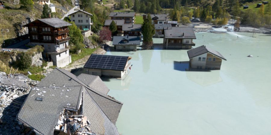 Der Felssturz in Blatten verursachte versicherte Schäden von rund 255 Millionen Franken. (Archivbild)