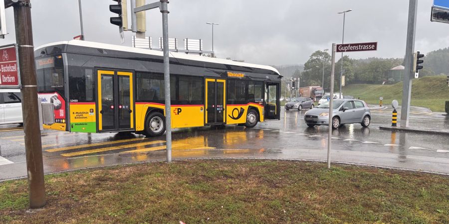 Unfall Niederuzwil