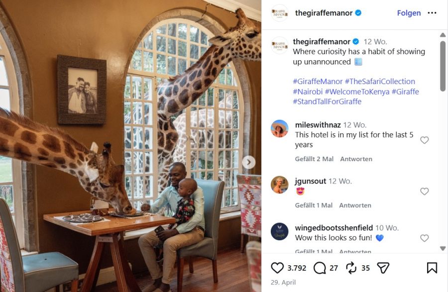 Giraffe Manor