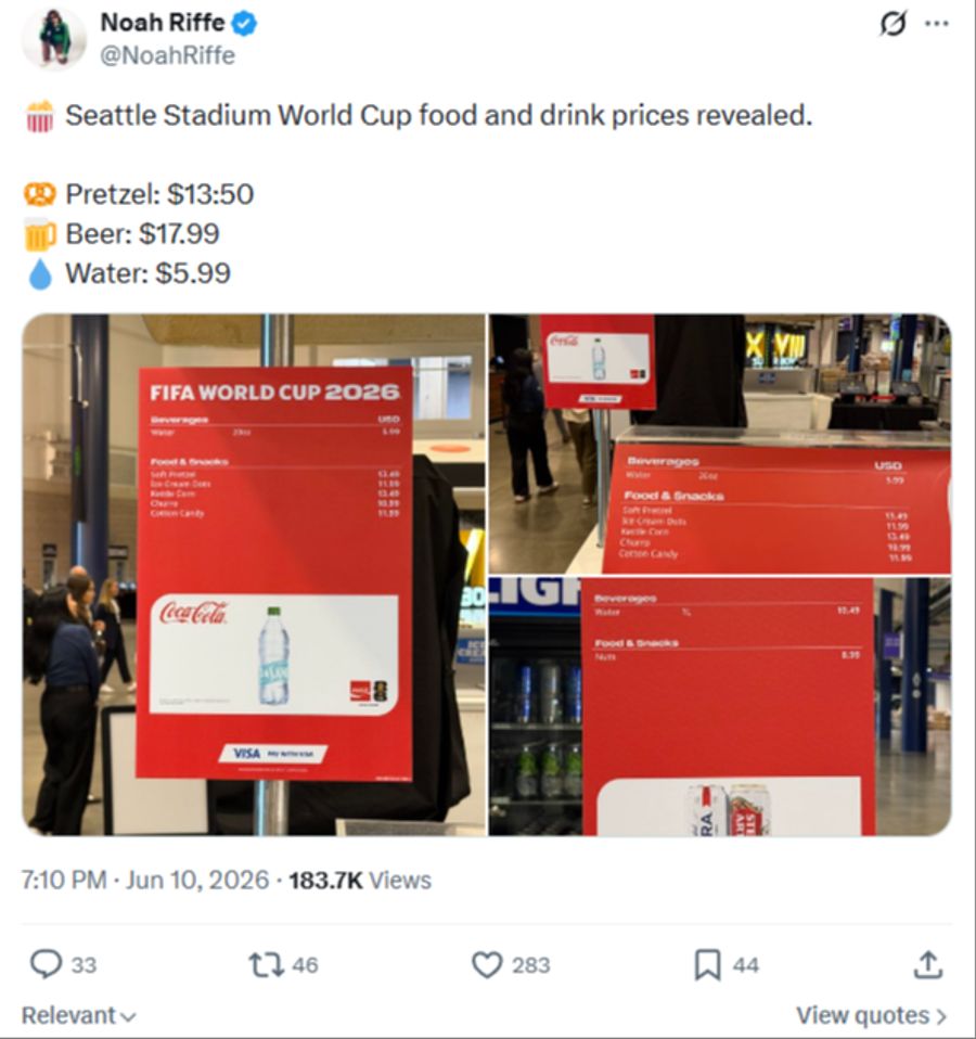 WM 2026 Stadion Preise