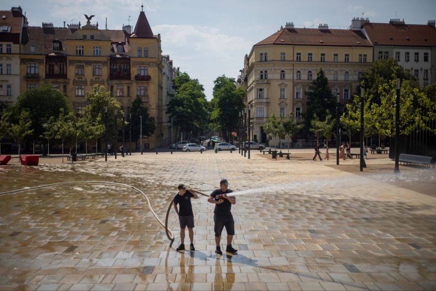Prag Hitze
