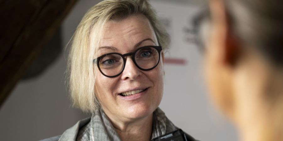 Finanzdirektorin Astrid Bärtschi (Mitte) warnt vor einem strukturellen Defizit, in das der Kanton Bern hineingleiten könnte. (Archivbild)