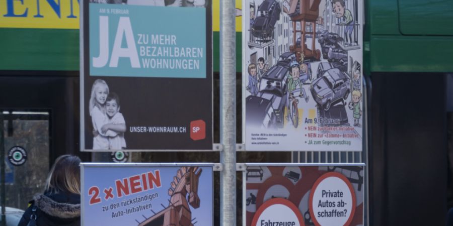 In Basel-Stadt werden die Plakatflächen neu ausgeschrieben. Ein Entscheid soll bis Ende 2026 fallen. (Archivbild)