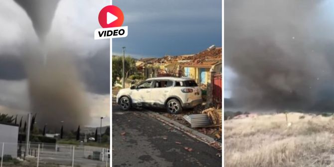 Tornado Frankreich Pomas