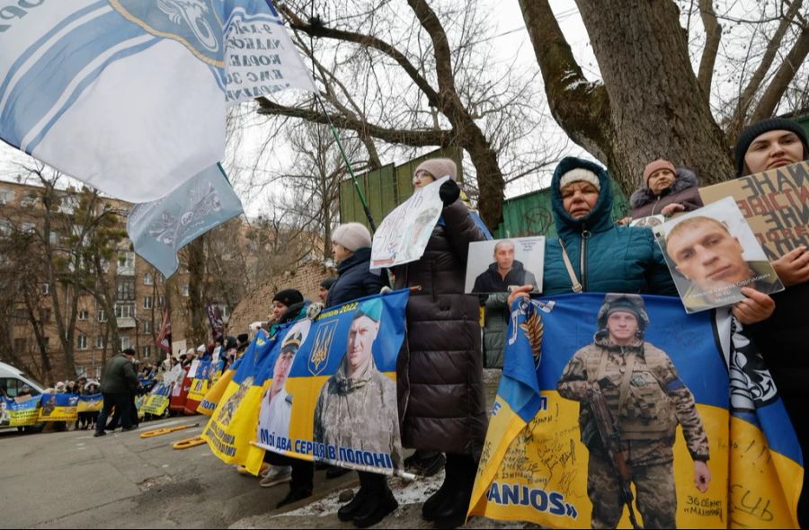 Bei Ukrainern kommen die Friedenspläne des Amerikaners nicht gut an.