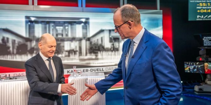 Merz Scholz Duell Duett