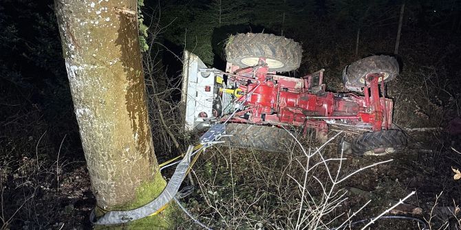 Schwerer Unfall