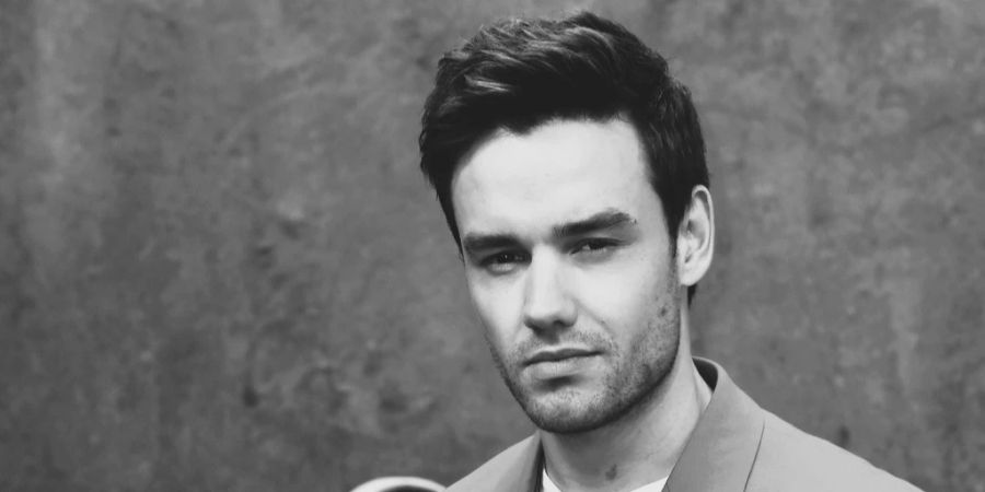 Liam Payne schwarzweiss