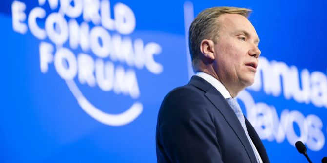 WEF Präsident Borge Brende