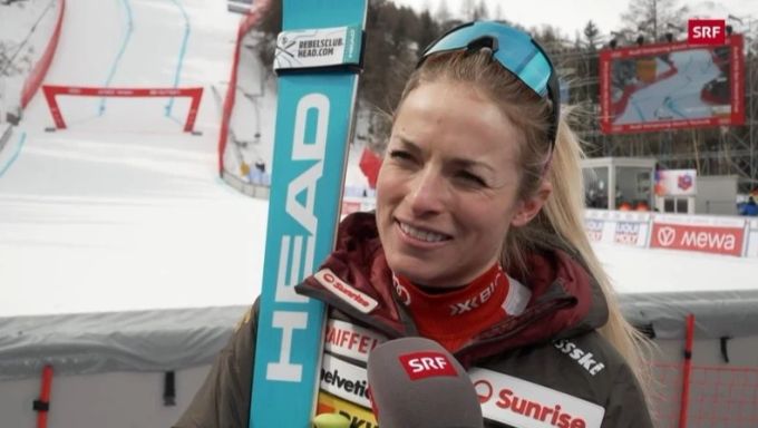 Lara Gut-Behrami ist mit der Sicherheit beim Super-G in La Thuile nicht einverstanden. Lara Gut-Behrami