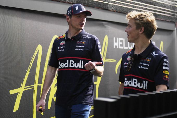 Verstappen Lawson Red Bull