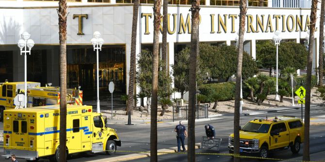 Explosion vor Trump-Hotel