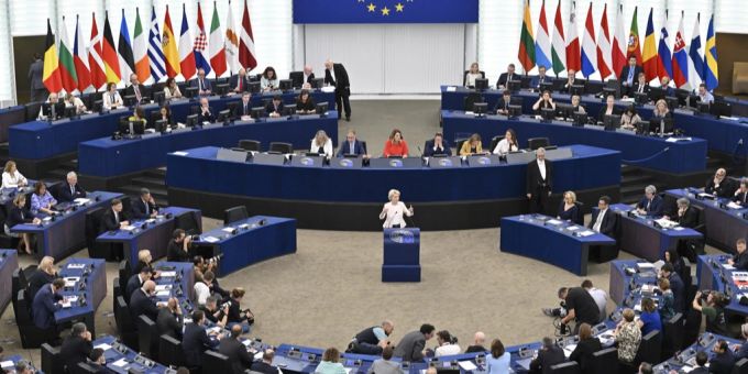 Die EU-Kommission legte dem Rat der EU das ausgehandelte Abkommen vor. (Archivbild) EU-Kommission