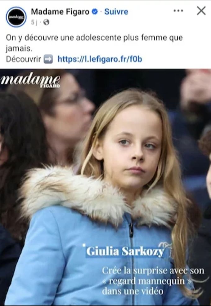 Bei diesem Artikel über Giulia Sarkozy geriet das französische Magazin «Madame Figaro» ins Kreuzfeuer. Nicolas Sarkozy