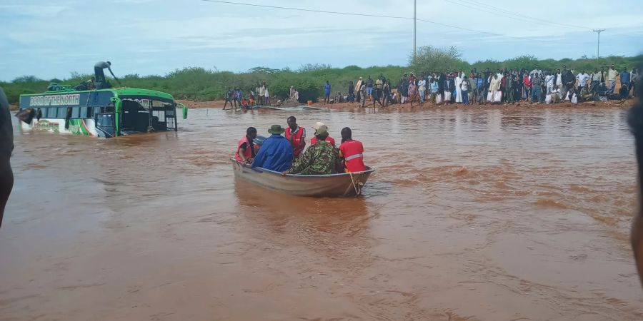 Die Regenzeit in Kenia wird in diesem Jahr durch das Wetterphänomen El Niño verstärkt. Die Folge sind Überschwemmungen (Archivbild).