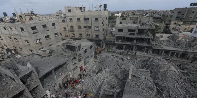 Trümmer Gaza Krieg Konflikt