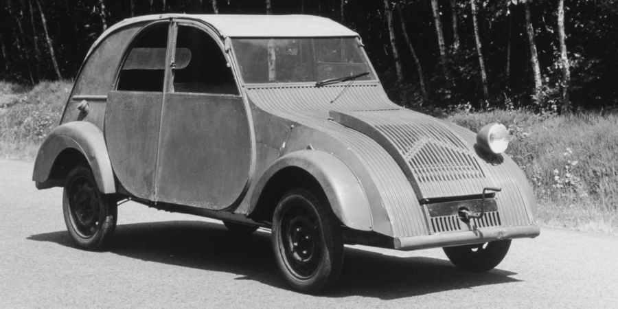Der Prototyp des 2CV aus dem 1939.
