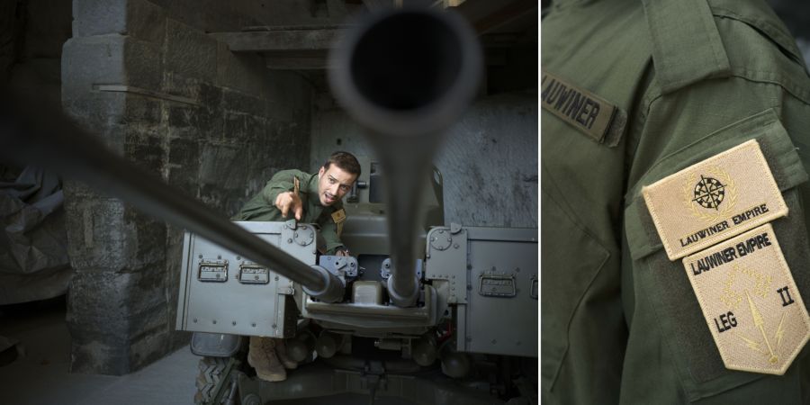 Jonas Lauwiner Kanone Uniform