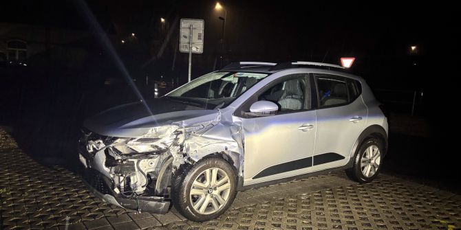 Selbstunfall Oberriet