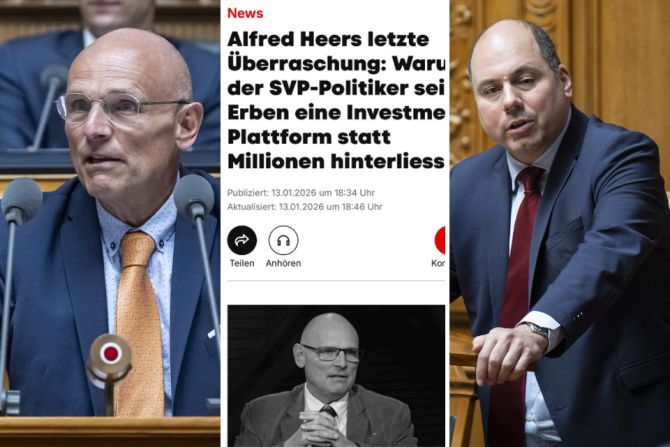 Alfred Heer Kriminelle Werbung