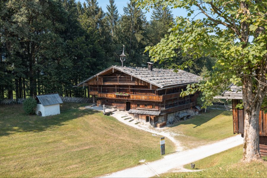 Ein Besuch im Freichlichtmuseum ist auch bei schlechtem Wetter möglich.