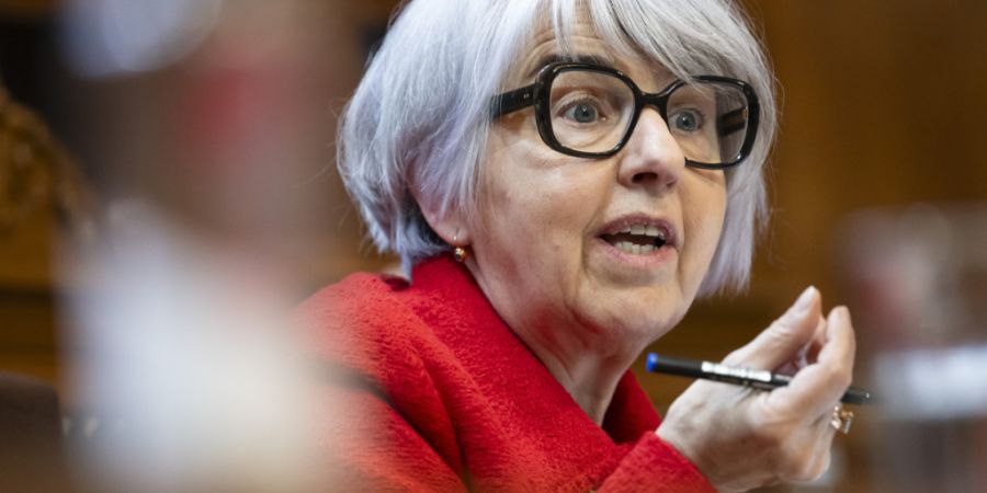 Bundesrätin Baume-Schneider (hier an der diesjährigen Frühlingssession der eidgenössischen Räte)  zieht eine positive Bilanz ihres New-York-Aufenthalts. (Archivbild).