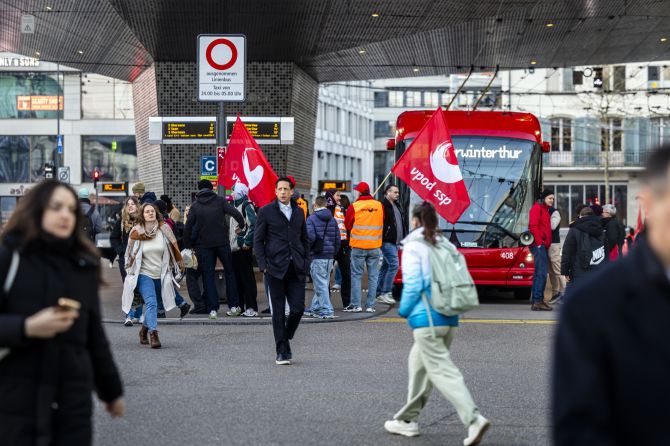 Winterthur Busfahrer Streik