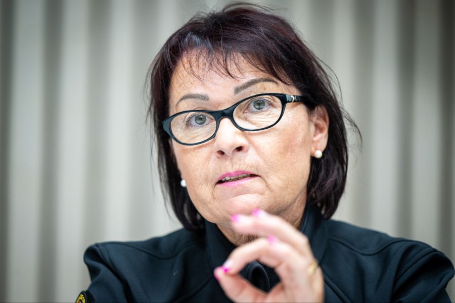 Marie-Claude Noth-Ecoeur, die Walliser Chefin für zivile Sicherheit, hat die Brandschutzbeauftragten zu einem runden Tisch geladen. (Archivbild)