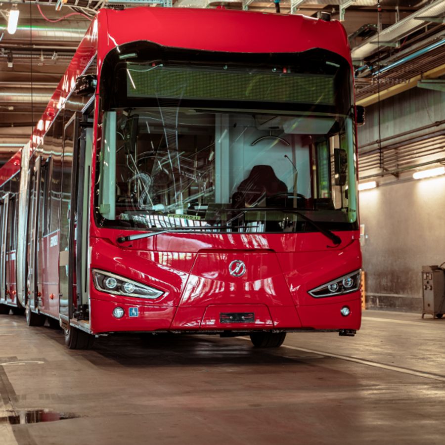 So sehen die Irizar Elektrobusse von Bernmobil aus.