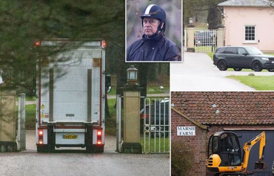 Nun soll es endlich soweit sein: Heute Morgen ist der erste Zügelwagen vor das Anwesen gefahren.