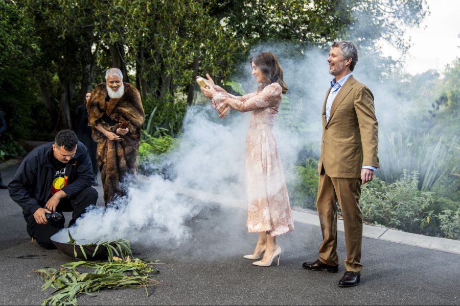 Das dänische Königspaar genoss die verlängerte Australienreise sichtlich entspannt und gelöst.