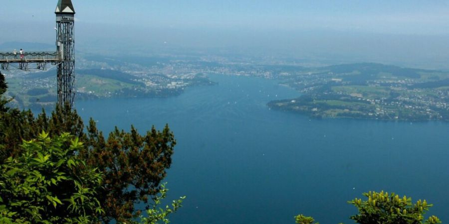 Der Hammetschwandlift auf dem Bürgenstock ist ab Karfreitag wieder begehbar. (Archivfoto)