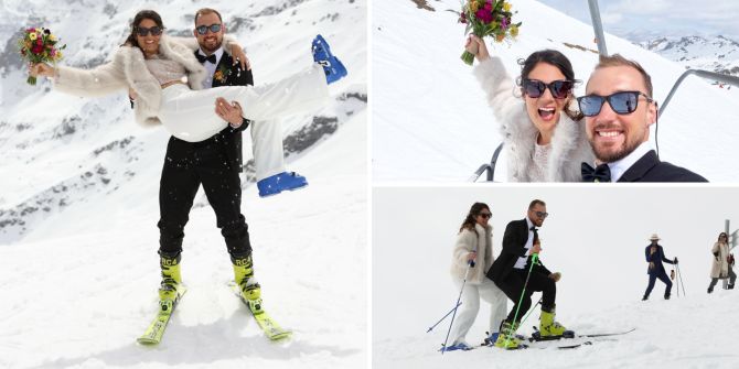 Luca Aerni Hochzeit Ski