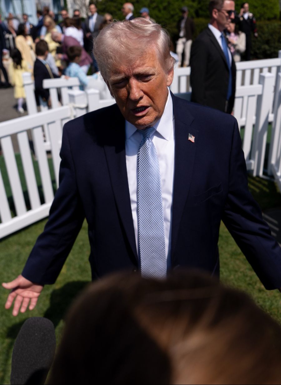 US-Präsident Donald Trump drohte dem Iran auf Truth Social mit «Auslöschung».