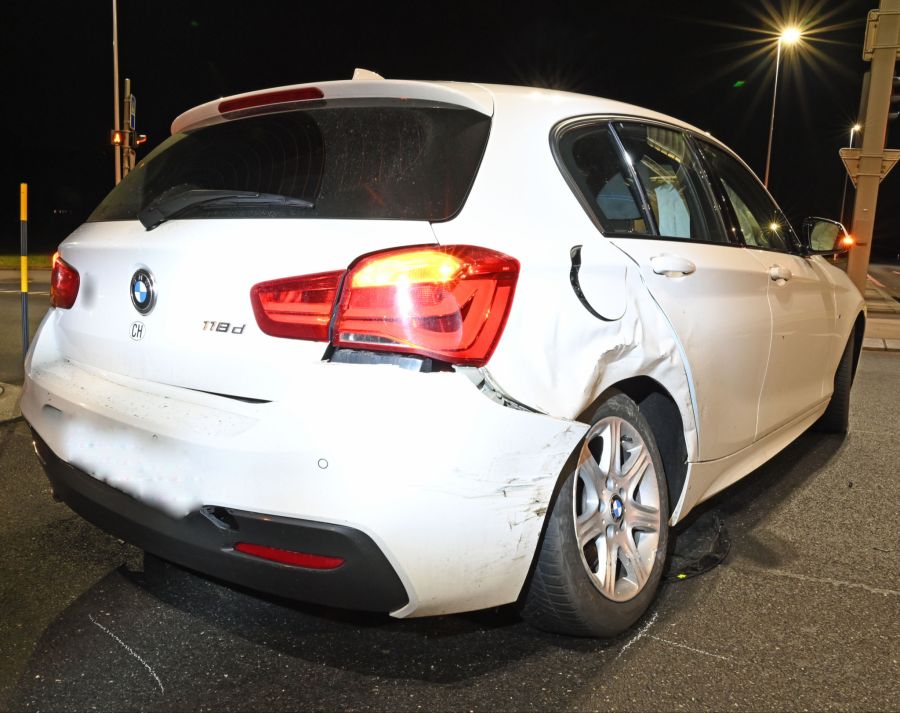 Sachschaden Kollision Auto