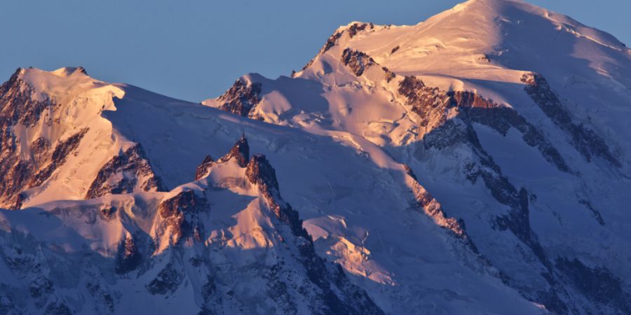 Der Rekord für die Besteigung des Mont Blanc wurde gebrochen. (Archivbild)