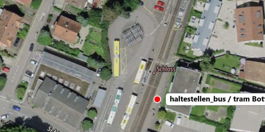 Der erneuerte Busbahnhof Bottmingen Schloss soll ab 2030 in Betrieb gehen.