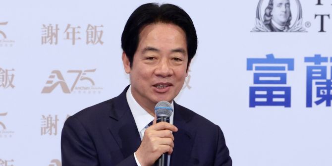 Taiwans Präsident Lai Ching-te