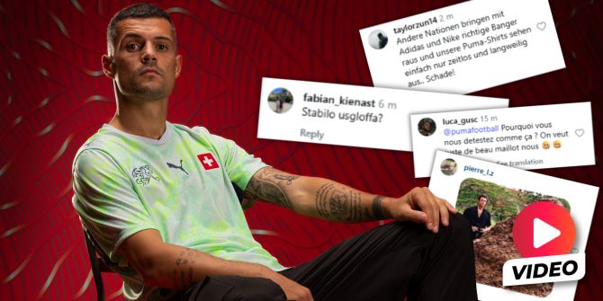 Schweizer Nati Auswärtstrikot Fans