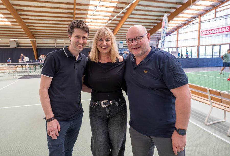 Team Tivoli: Christoph Bichsel, Therese Wyssmann und Oli Krüger.