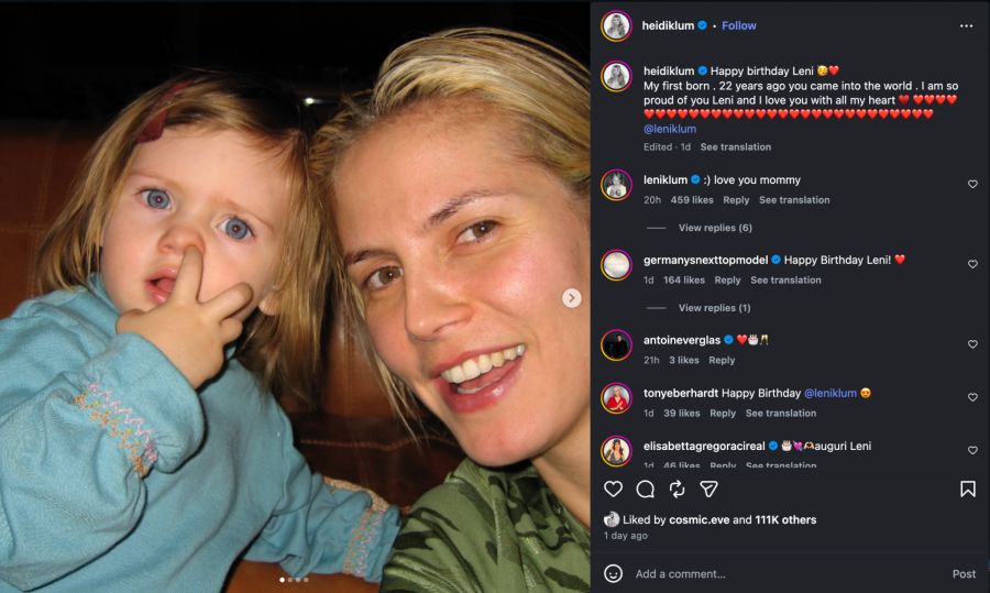 Leni Klum Heidi Klum
